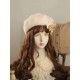 Hoshibako Works Bow Plush Beret(Pre-Made/8 Colours)